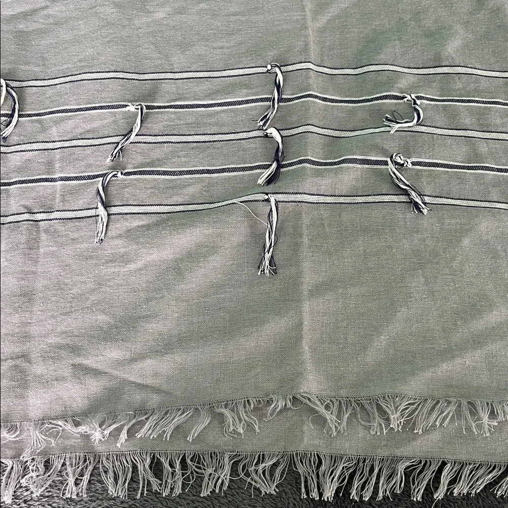 Native Tribal throw blanket.